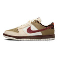 Dun Low Retro Khaki Team Red Pearl White